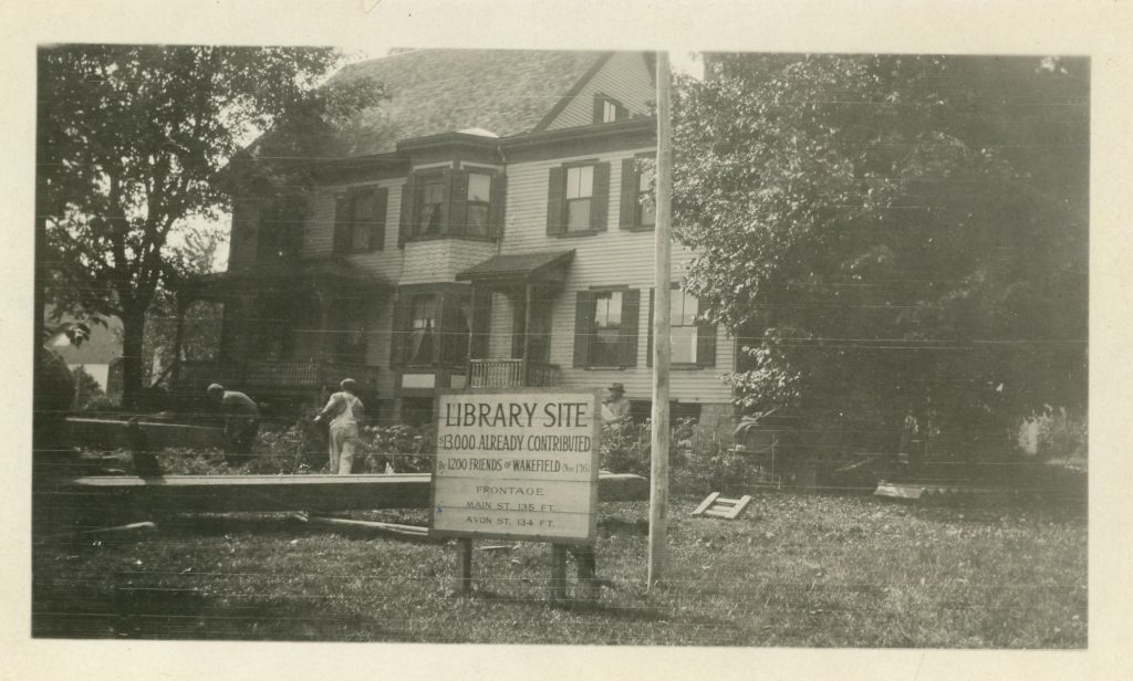 Library building site